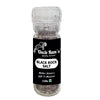 Uncle Ram's 110g Bottle Grinder Black Rock Salt