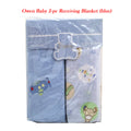 OWEN 2PC THERMAL BLANKET 6697BLUE